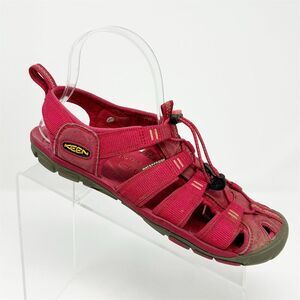 KEEN Women's Clearwater CNX Sandals Bright Pink Size 8 Lightweight Lace Up